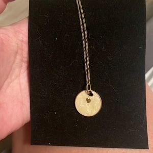 Pandora Retired love you more Charm necklace